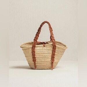 Alohas Palmette Straw Bag